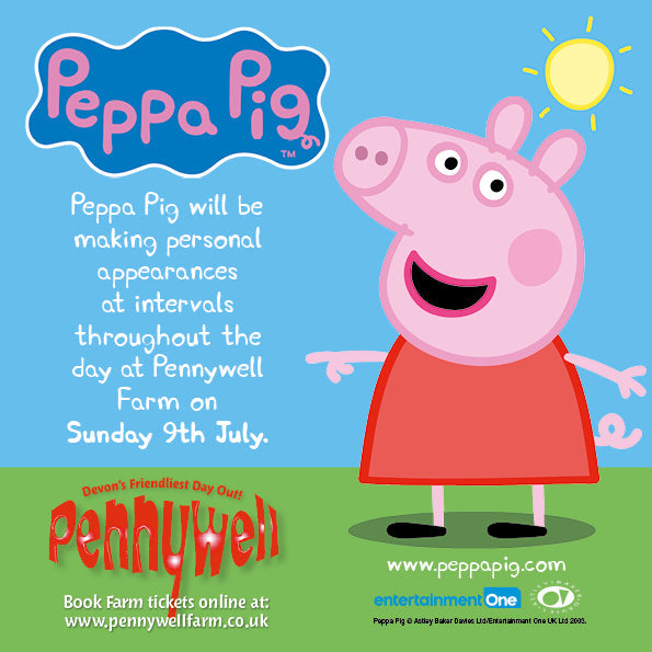 Pennywell Farm welcomes Peppa Pig