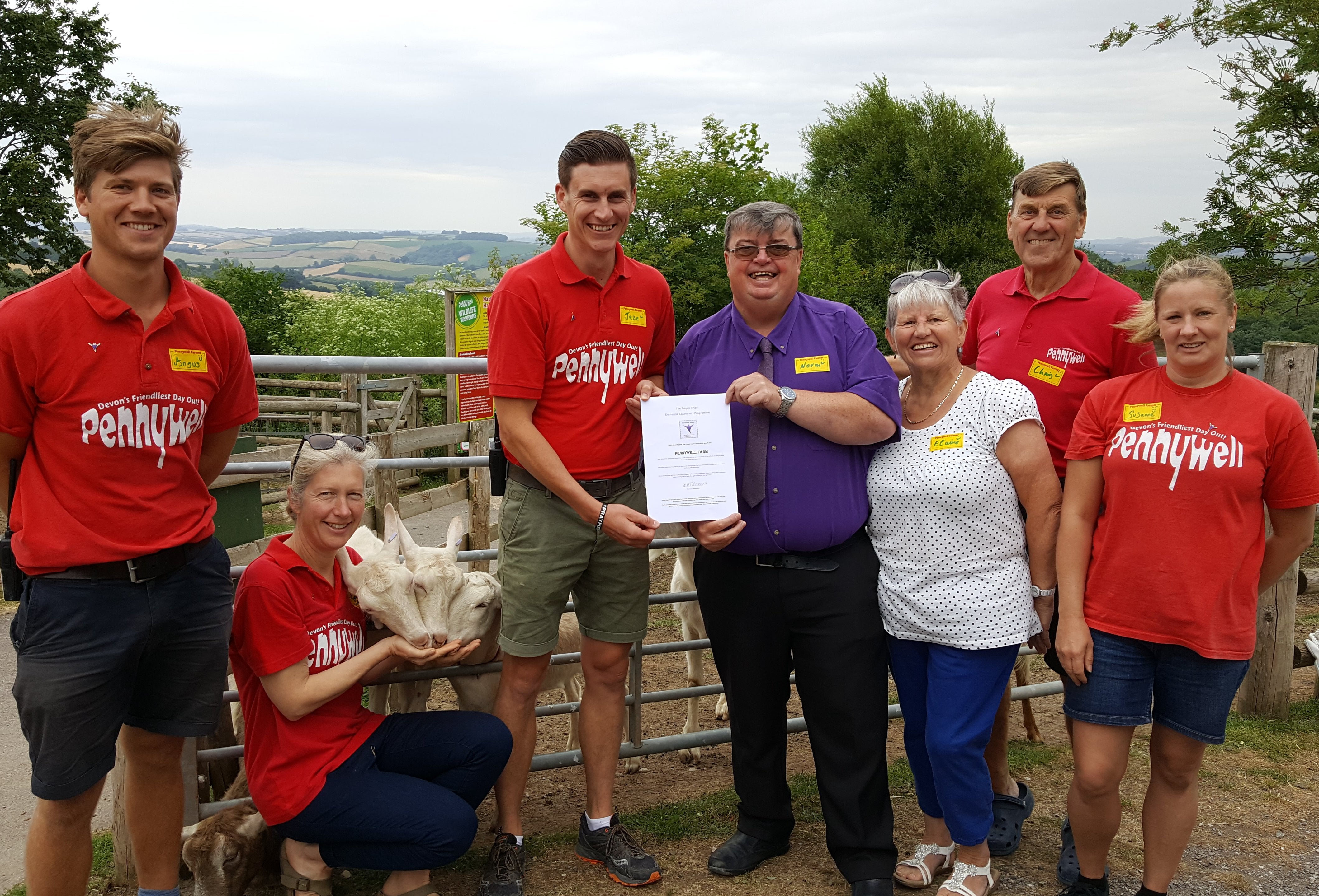 Dementia Awareness Award for Pennywell