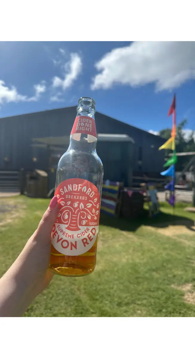 🍾 Enjoy our Horsebox Bar with bubbles for the Grown-Ups!