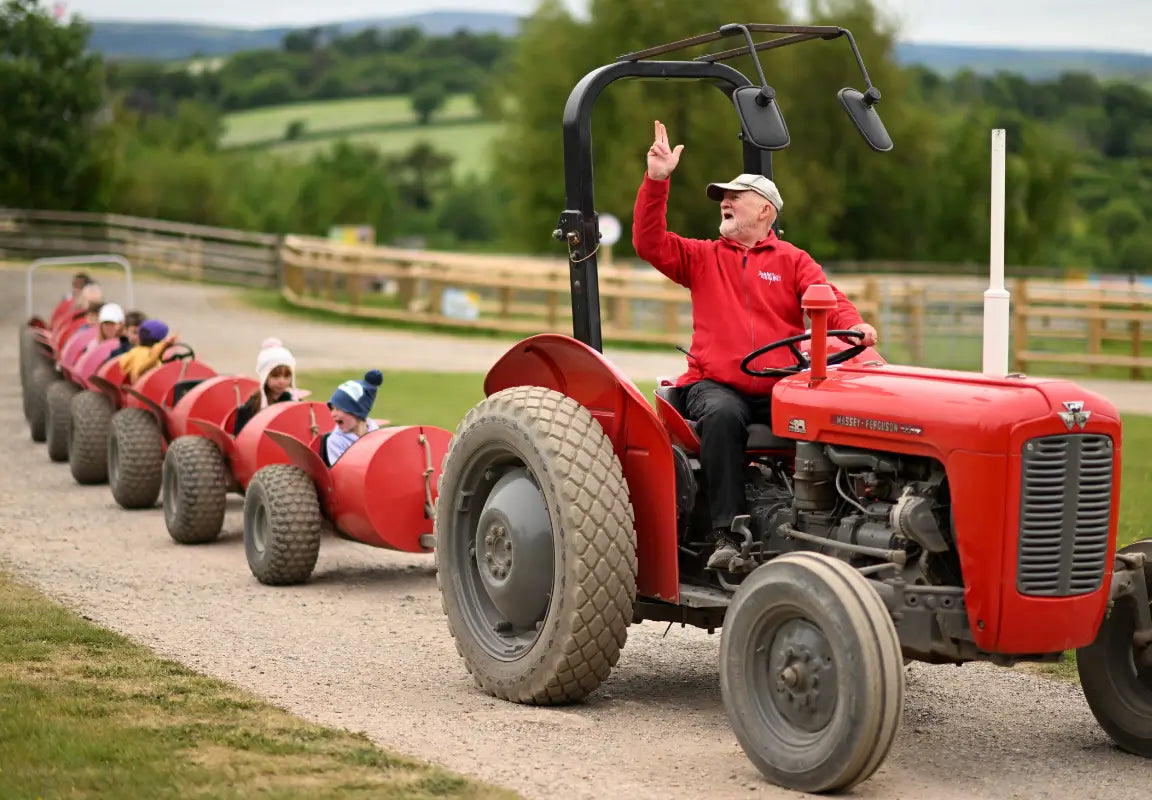 Red Rocket Fun Red Rocket Ride for Kids | Pennywell Farm