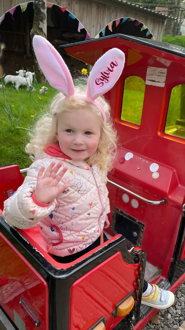 🚂 Spot the Eggs on the Rainbow Railway & Tractor Trailer Rides!